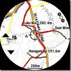 Forerunner 945 Velomap race map